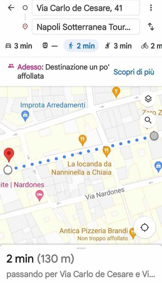 Traversa Toledo, Intero Appartamento Al Plebiscito Napoli Bagian luar foto